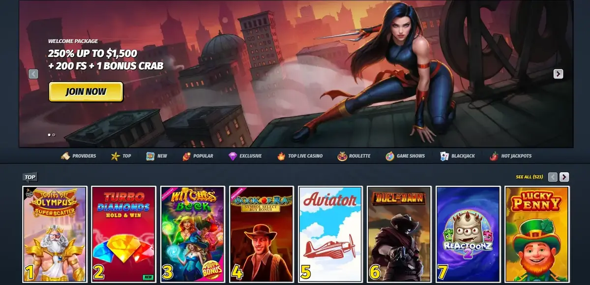 AMPM Casino Zrzut ekranu 1